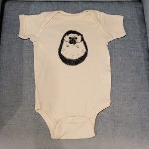 24 Peace Onsie  - Hedgehog for 12 month old